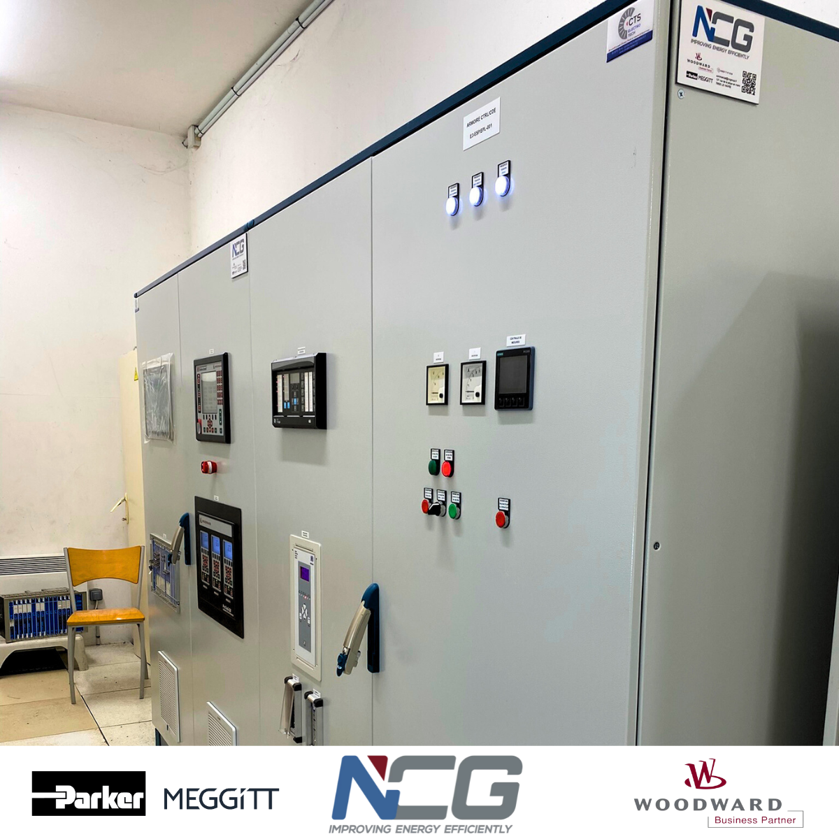 Gaston Control Racks Replacement of control cabinets on a GTA - Normandy Control group - NCG