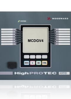HighPROTEC-2 MCDGV4 Generator Protection Woodward