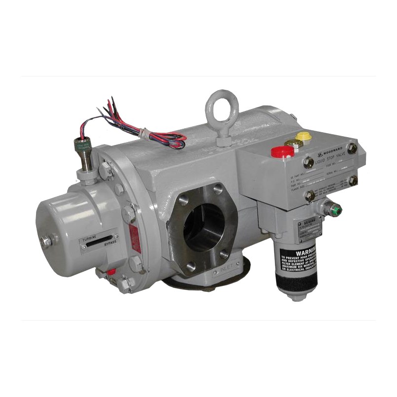 Liquid Stop Valve (Three-Way) Woodward